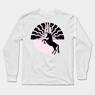 Unicorn Castle Long Sleeve T-Shirt